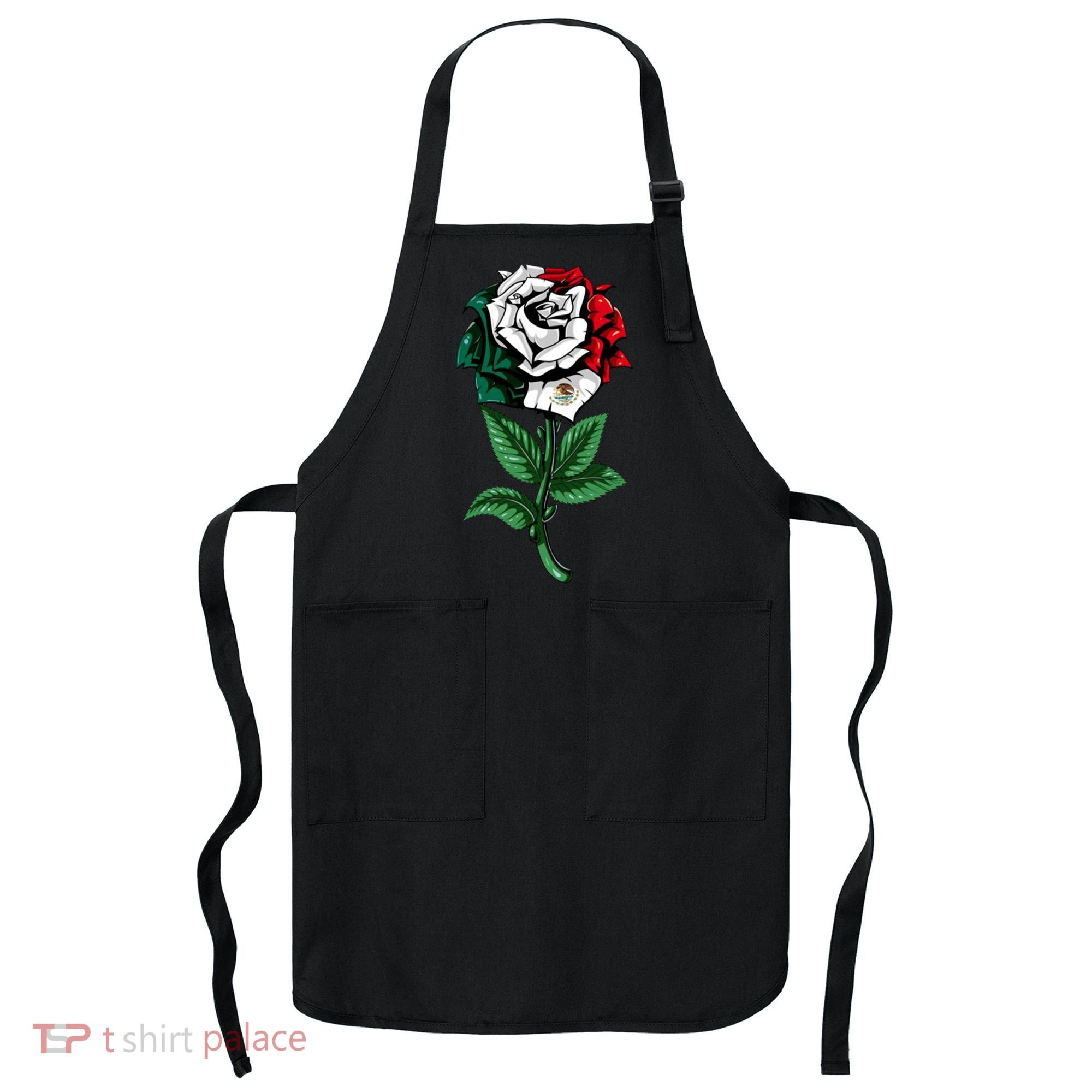 Mexican Rose Mexico Pride Apron