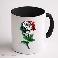 Mexican Rose Mexico Pride Coffee Mug thumb 1