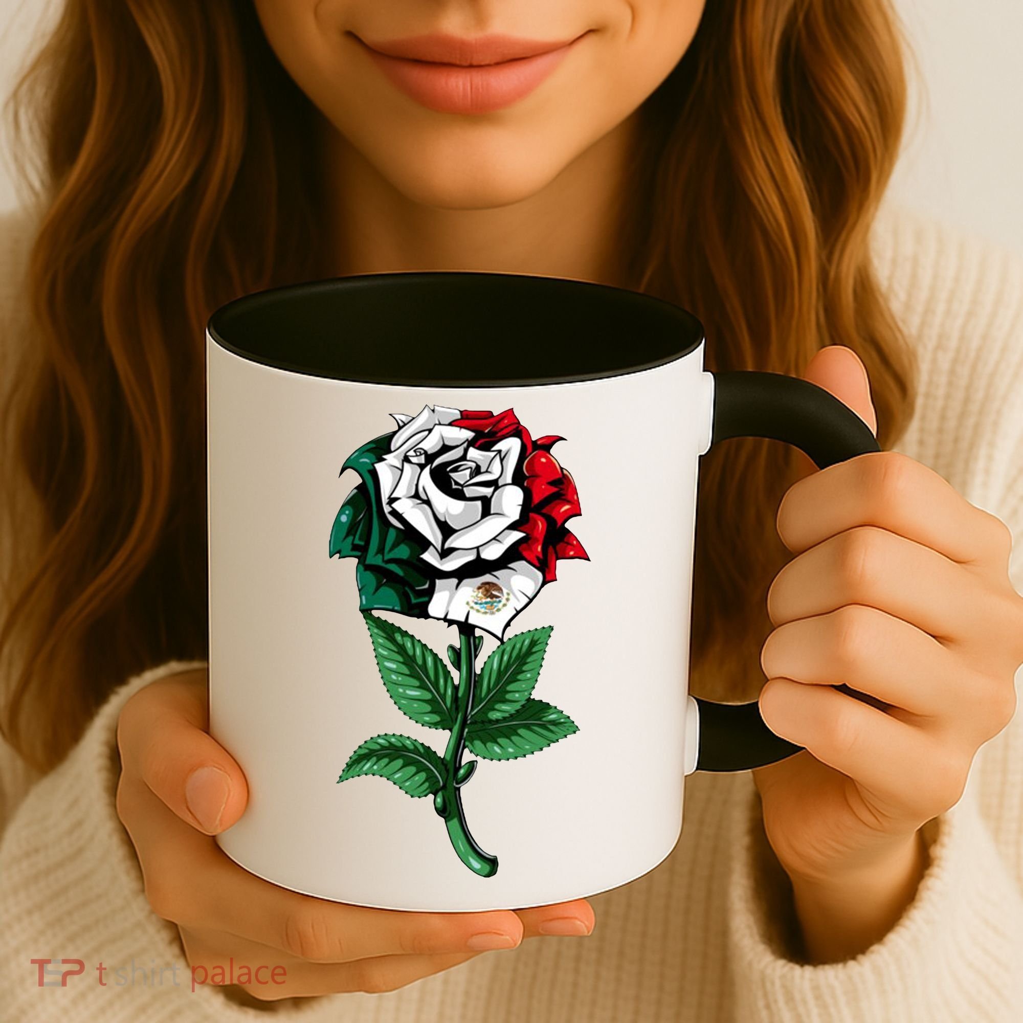 Mexican Rose Mexico Pride Coffee Mug