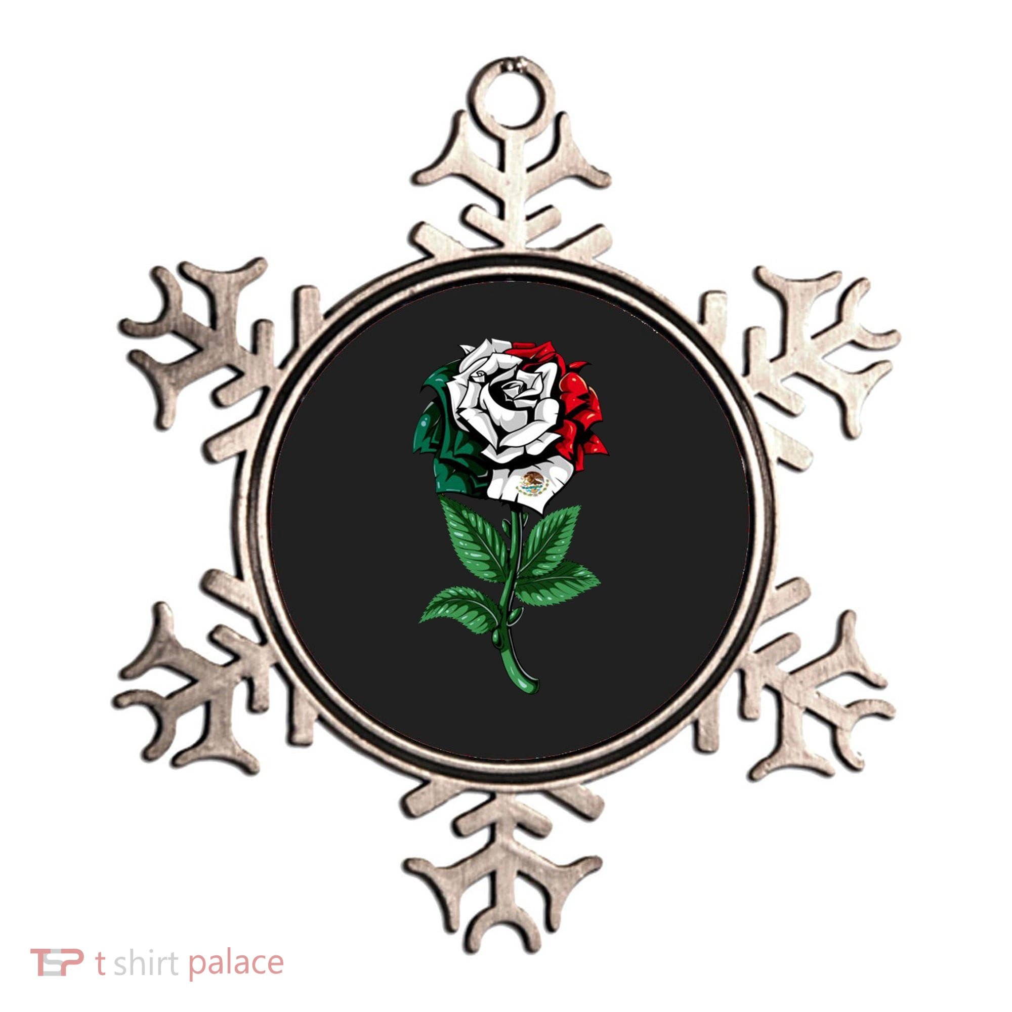 Mexican Rose Mexico Pride Ornament