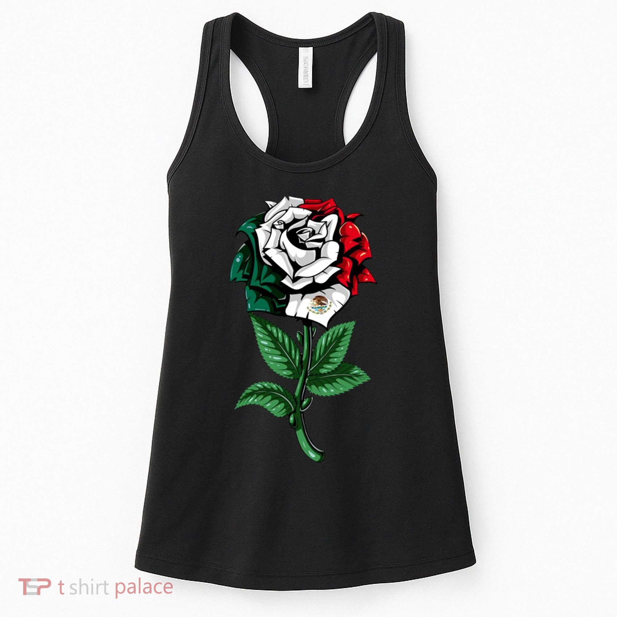 Mexican Rose Mexico Pride Women's Tank Top