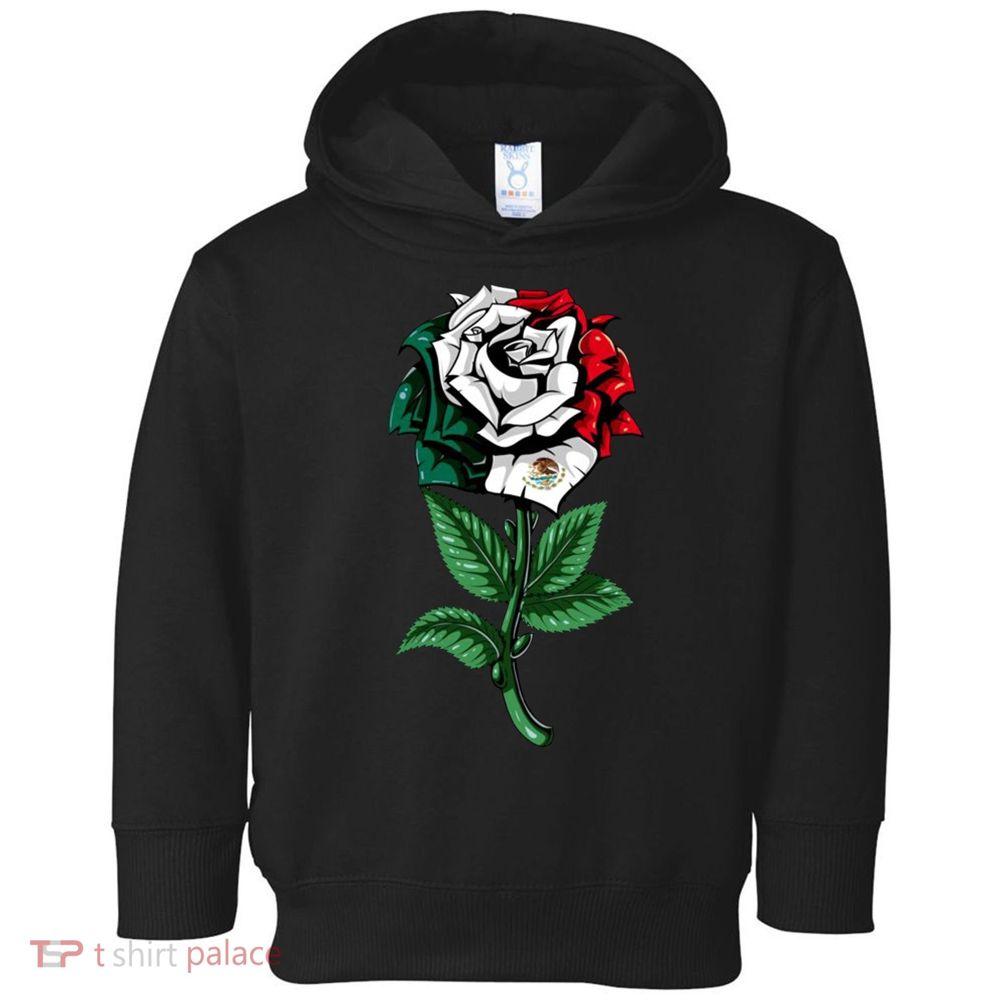 Mexican Rose Mexico Pride Toddler Hoodie