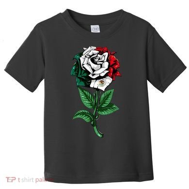 Mexican Rose Mexico Pride Toddler T-Shirt