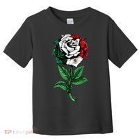 Mexican Rose Mexico Pride Toddler T-Shirt thumb 0