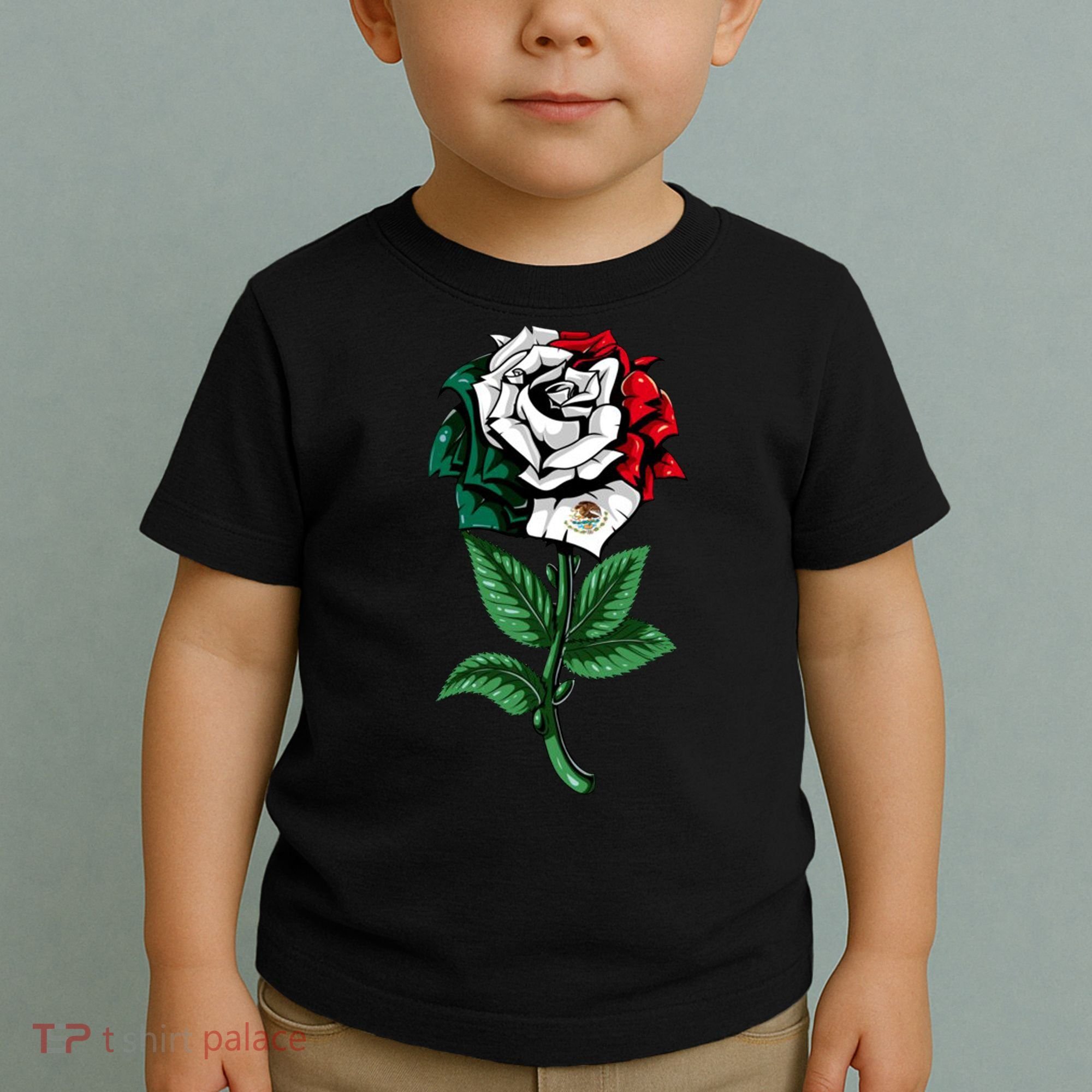 Mexican Rose Mexico Pride Toddler T-Shirt