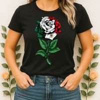 Mexican Rose Mexico Pride Women's T-Shirt thumb 2