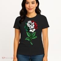 Mexican Rose Mexico Pride Women's T-Shirt thumb 4