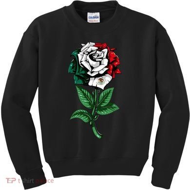 Mexican Rose Mexico Pride Kids Sweatshirt