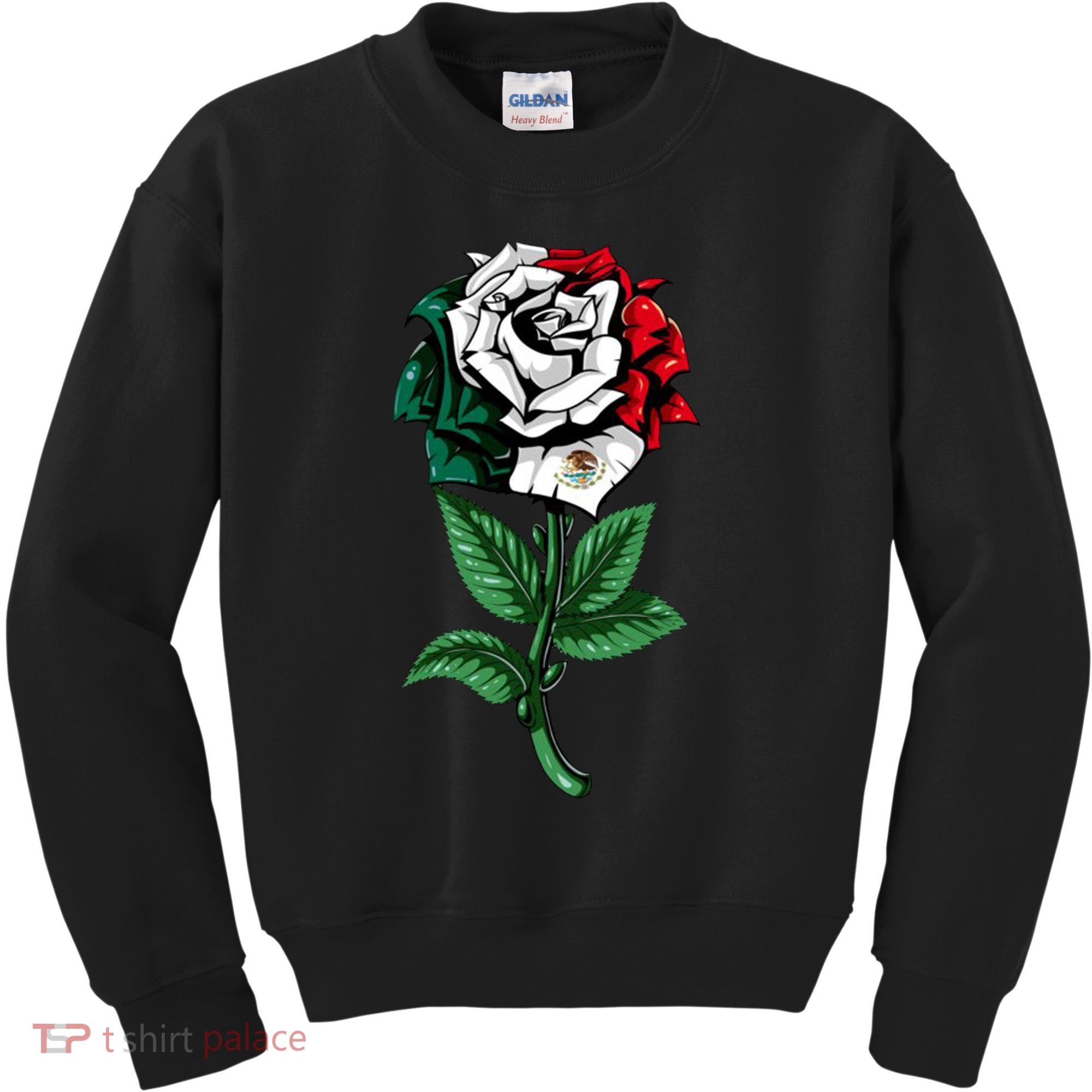 Mexican Rose Mexico Pride Kids Sweatshirt