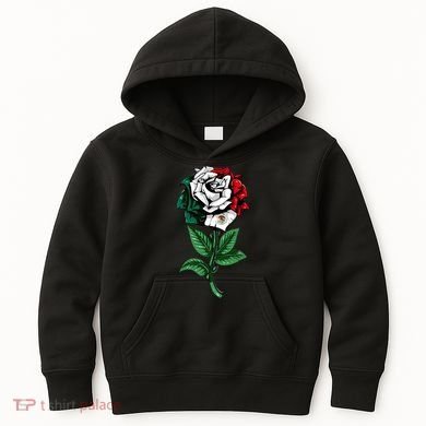 Mexican Rose Mexico Pride Kids Hoodie