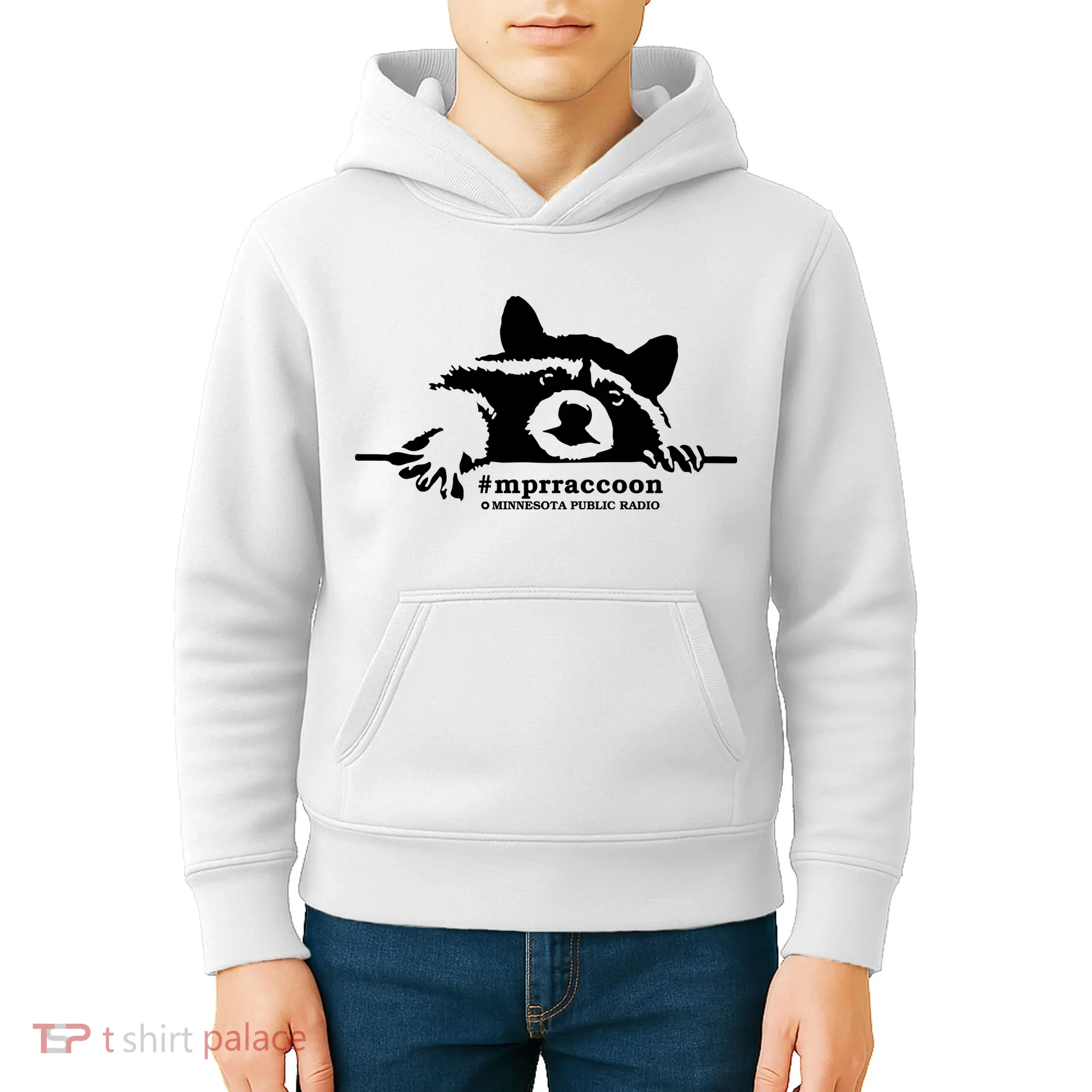 MPR Raccoon Kids Hoodie