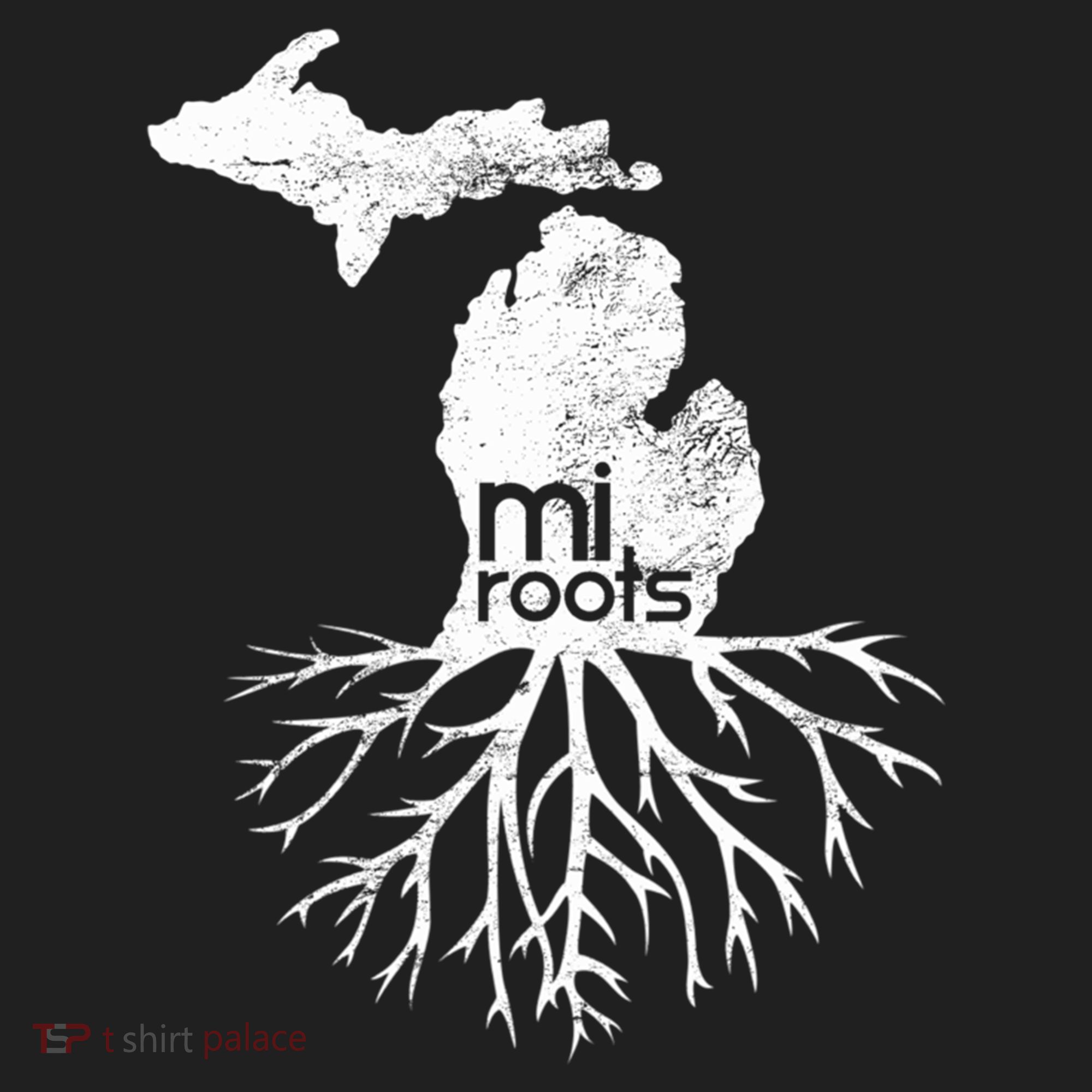 Mi Roots Michigan Map Native Michigander Gift Home State Gift Golf Towel