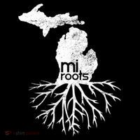Mi Roots Michigan Map Native Michigander Gift Home State Gift Kids T-Shirt thumb 4