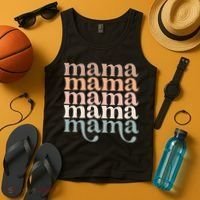 Mama Retro Tank Top thumb 4