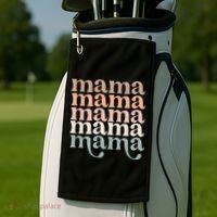 Mama Retro Golf Towel thumb 2
