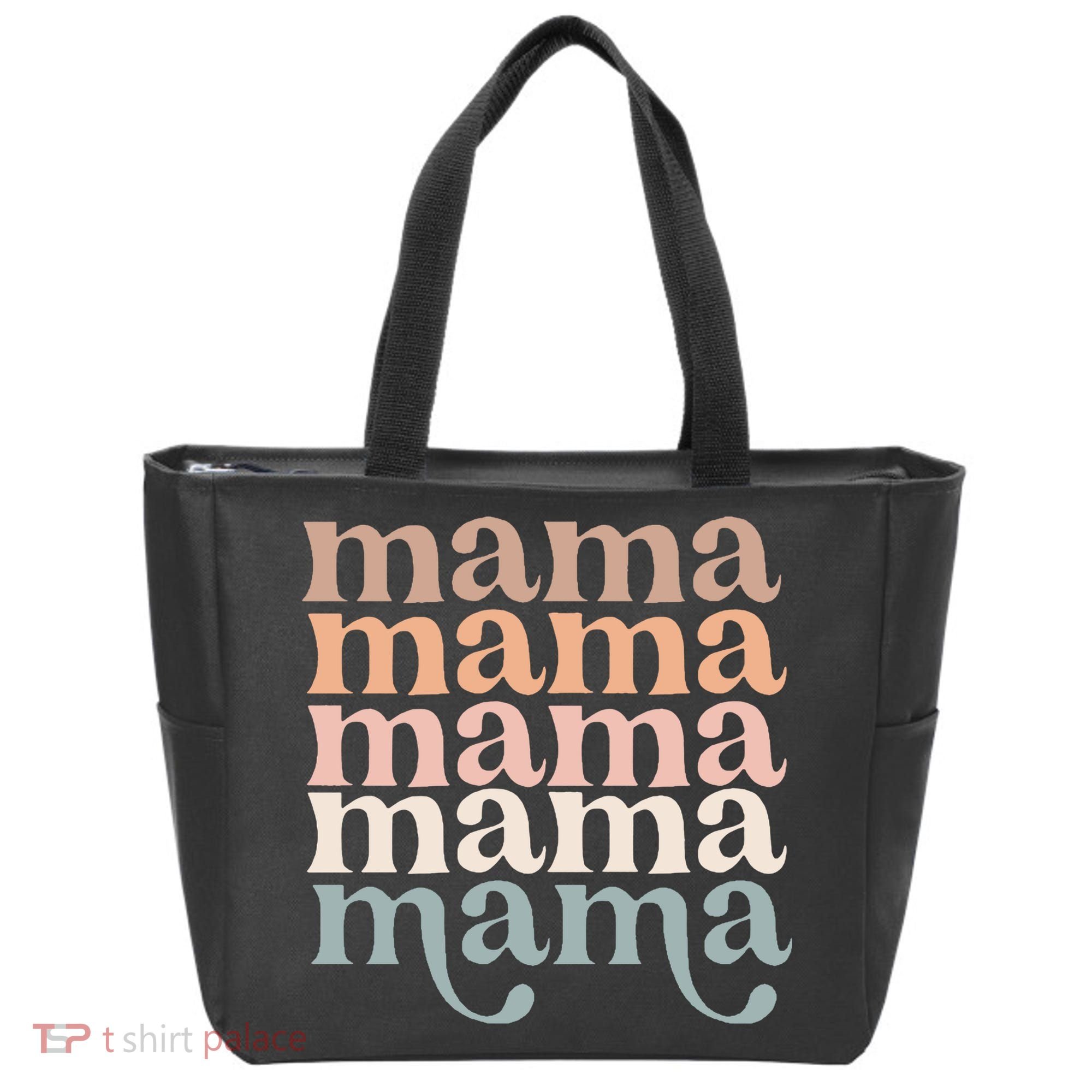 Mama Retro Tote Bag