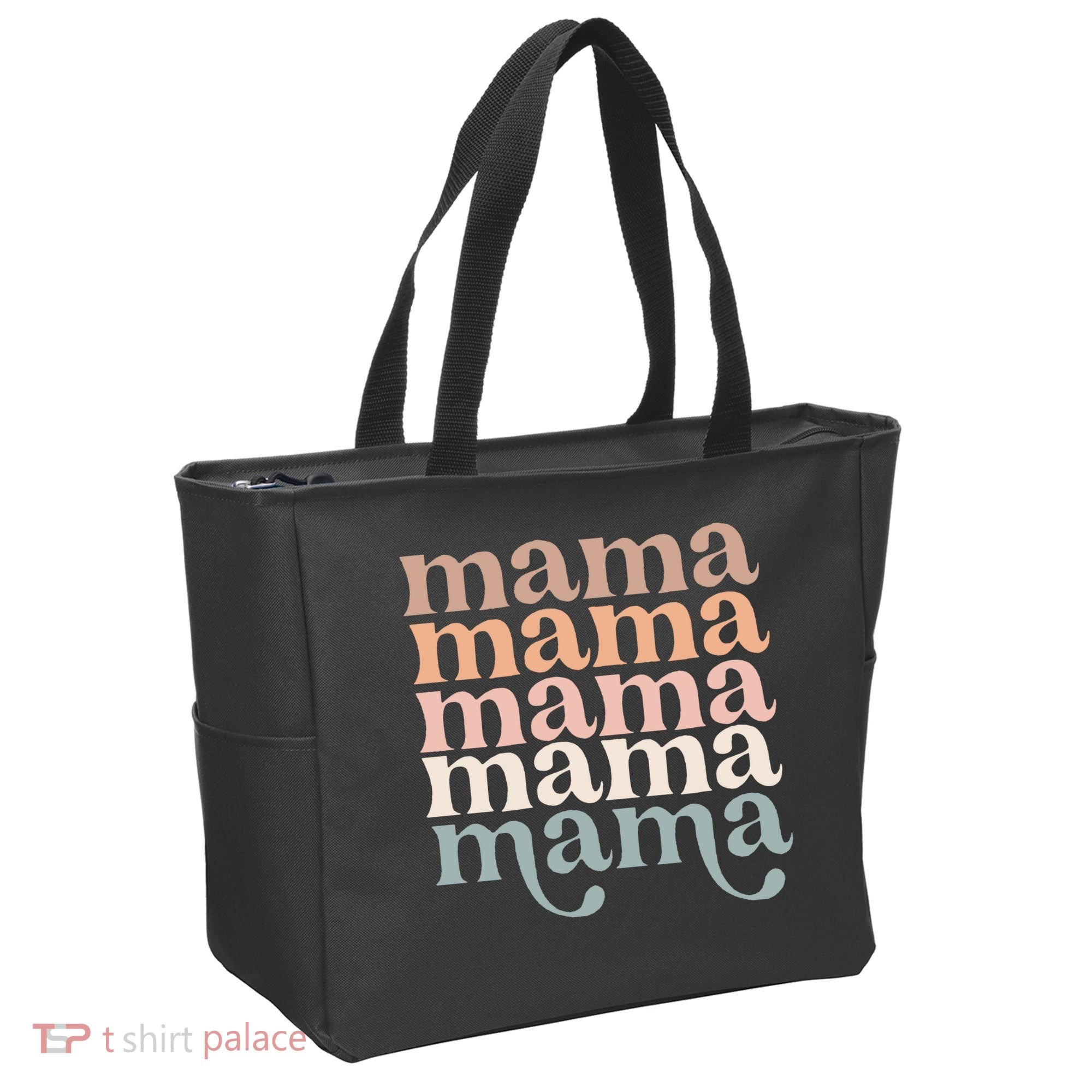 Mama Retro Tote Bag