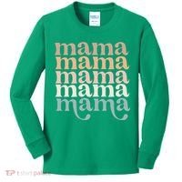 Mama Retro Kids Long Sleeve Shirt thumb 0