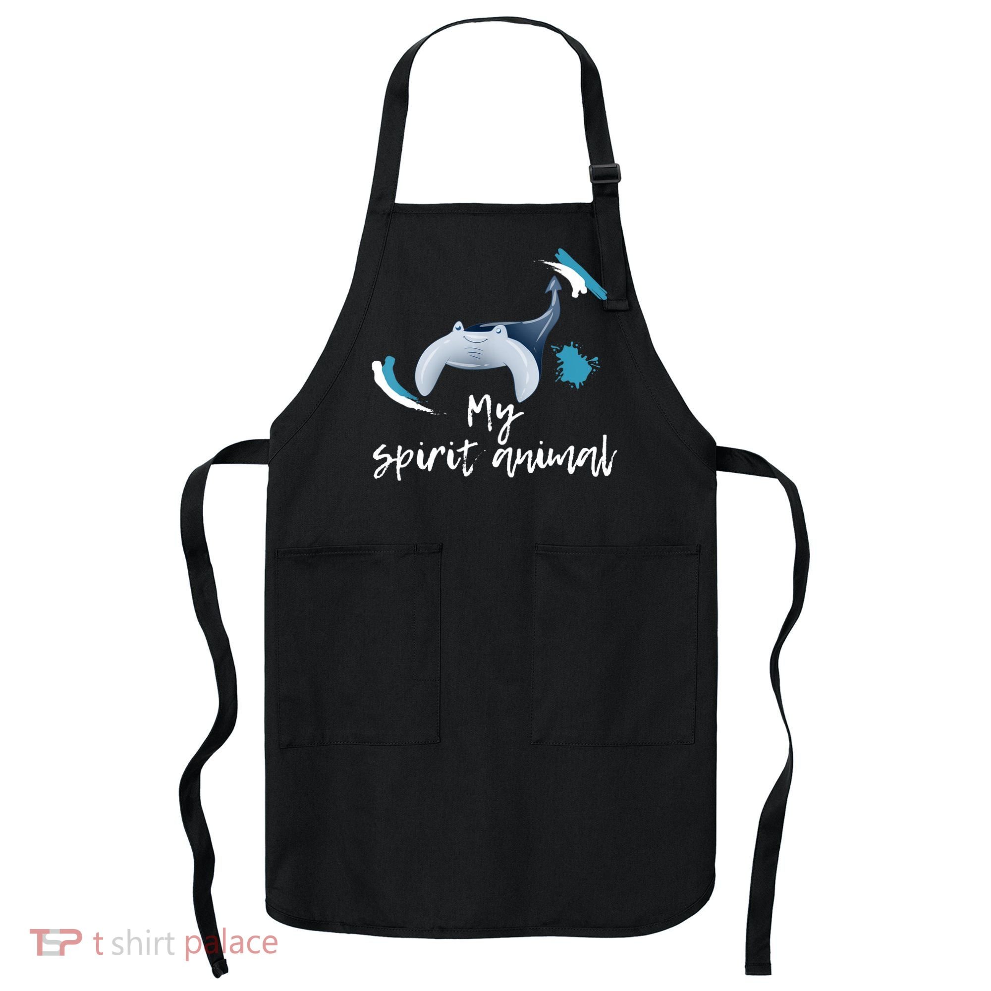 Manta Ray My Spirit Animal Stingray Manta Sea Rays Lovers TShirt Apron