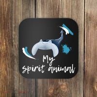 Manta Ray My Spirit Animal Stingray Manta Sea Rays Lovers TShirt Coaster thumb 0