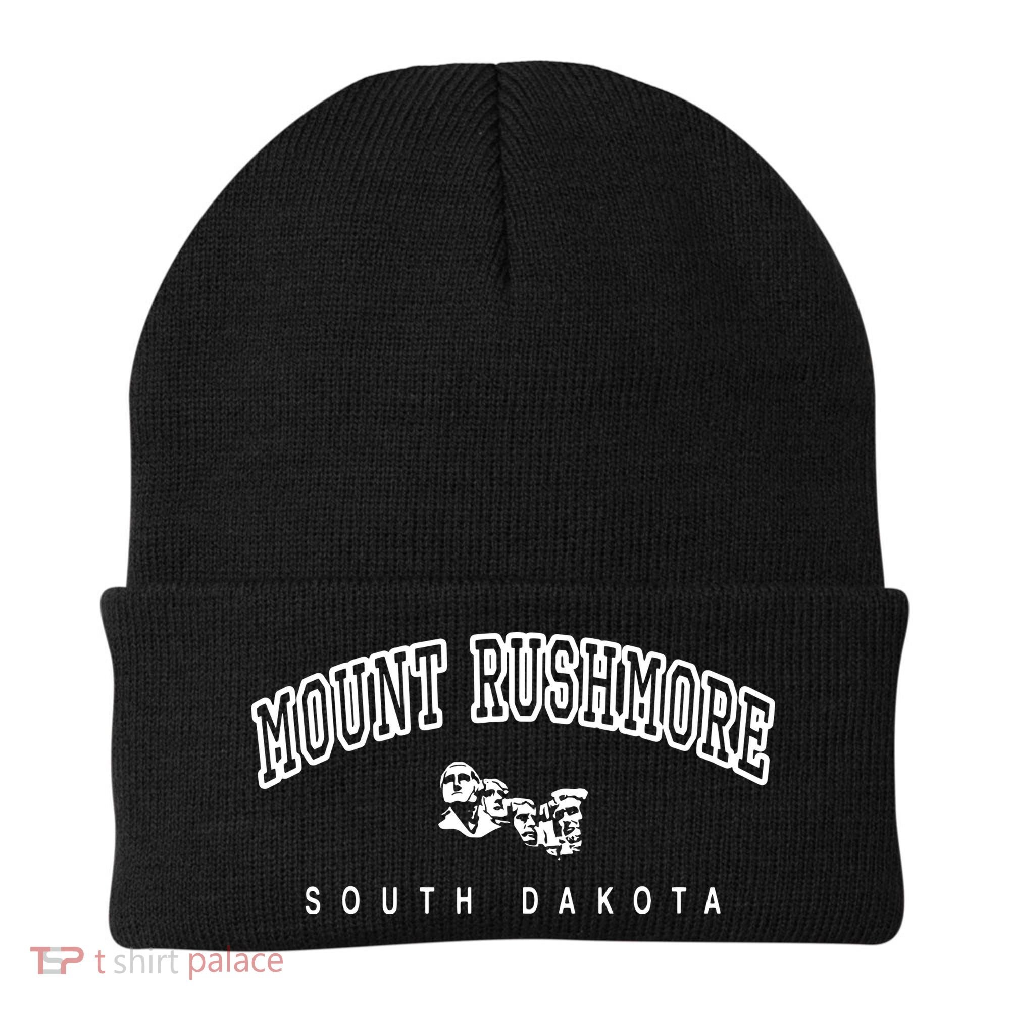 Mount Rushmore National Memorial South Dakota Usa Beanie