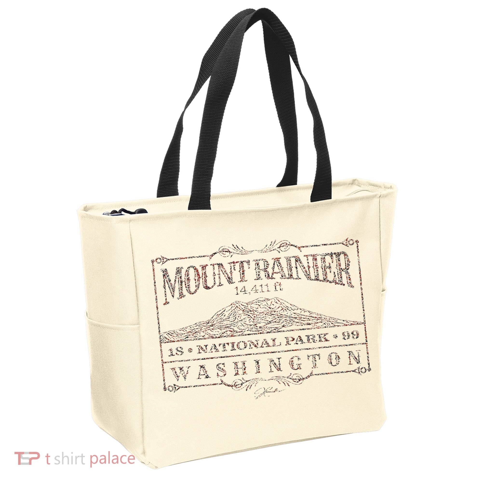 Mount Rainier National Park Tote Bag