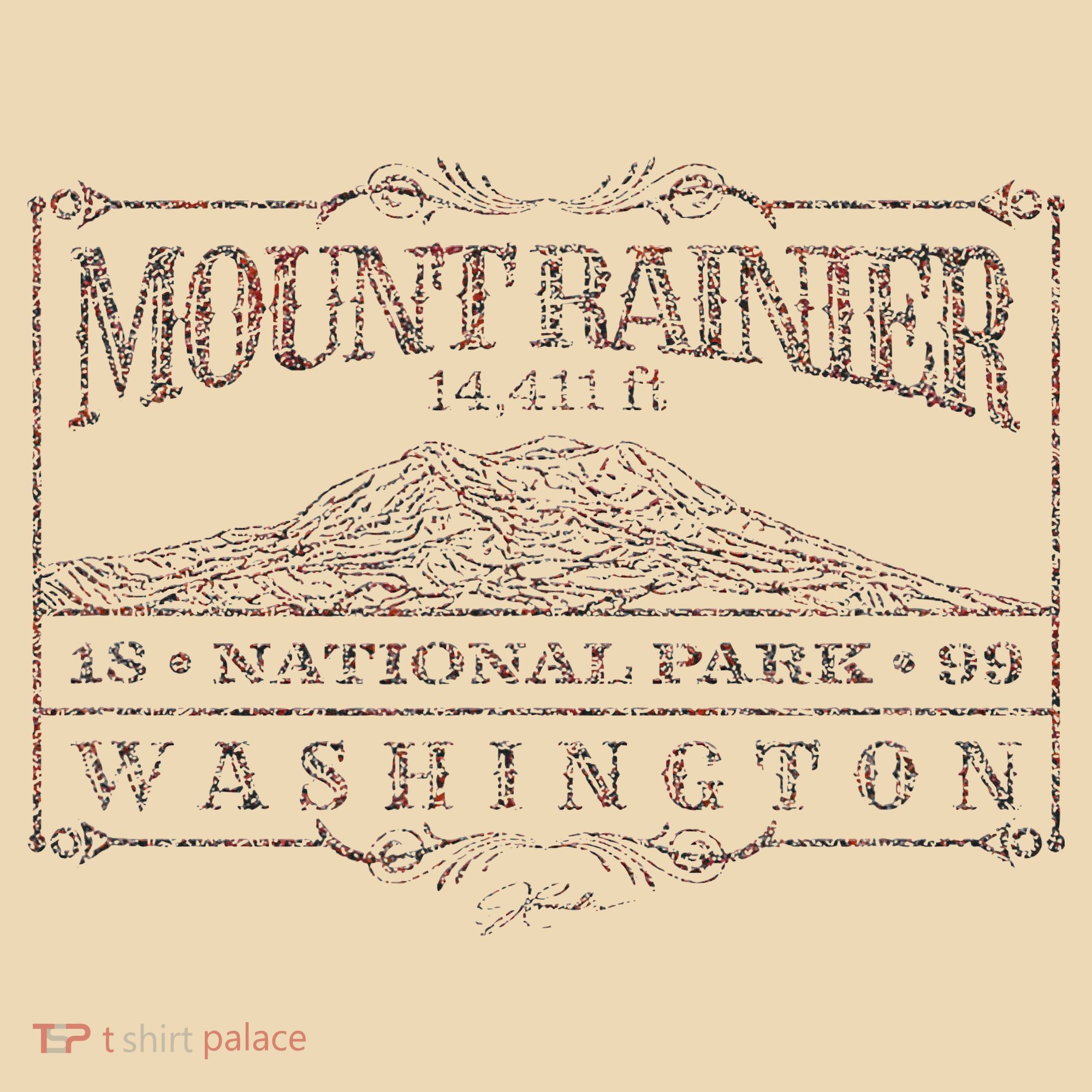 Mount Rainier National Park Tote Bag