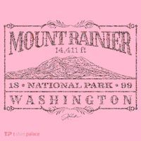 Mount Rainier National Park Coaster thumb 2