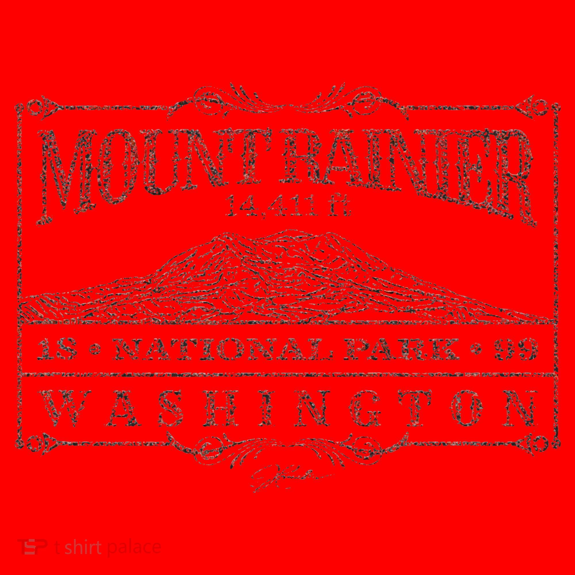 Mount Rainier National Park Santa Hat