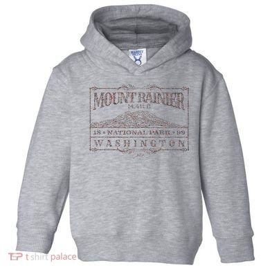 Mount Rainier National Park Toddler Hoodie