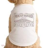 Mount Rainier National Park Doggie Tank thumb 0