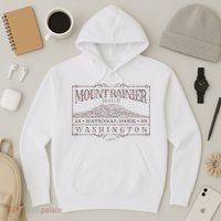 Mount Rainier National Park Hoodie thumb 3