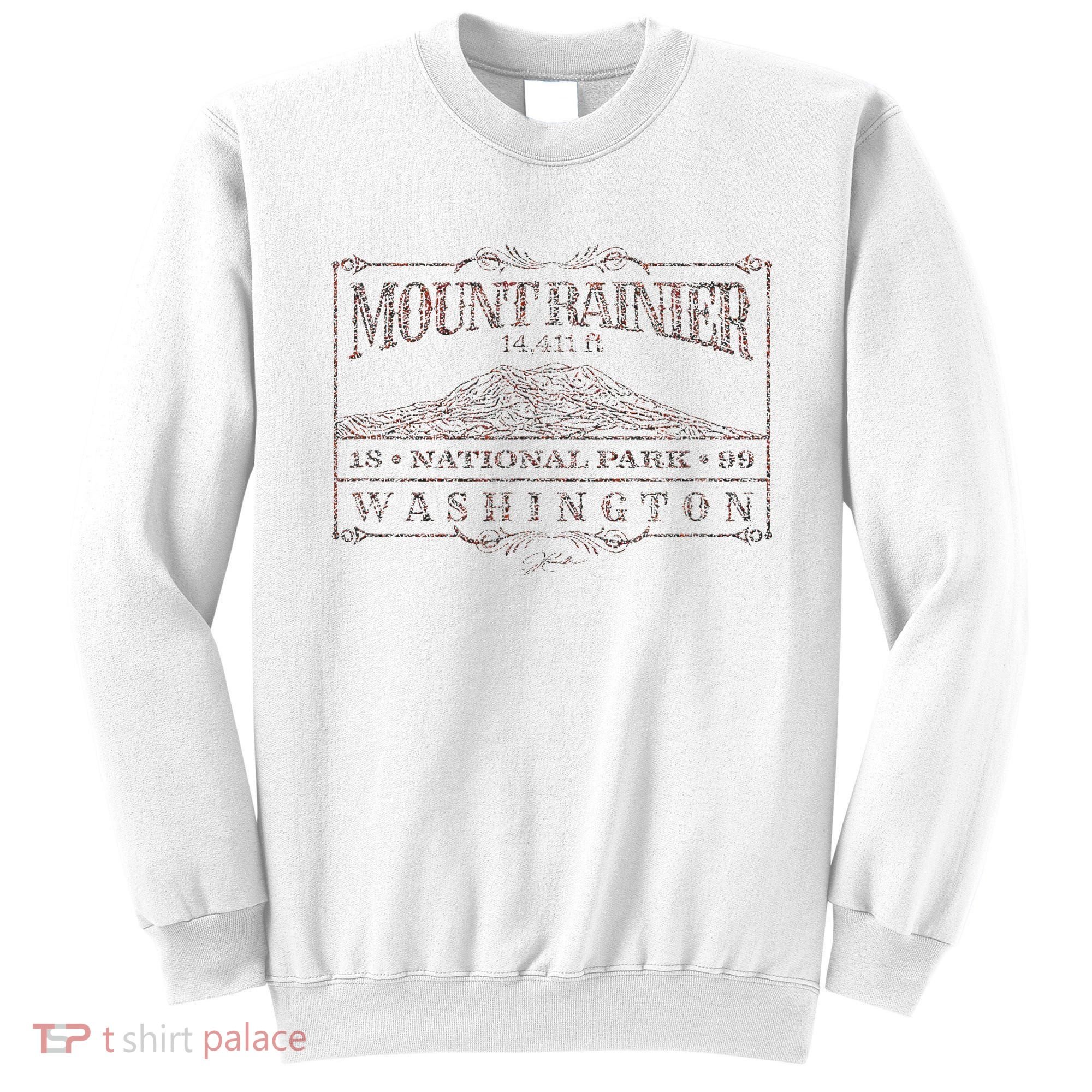 Mount Rainier National Park Sweatshirt