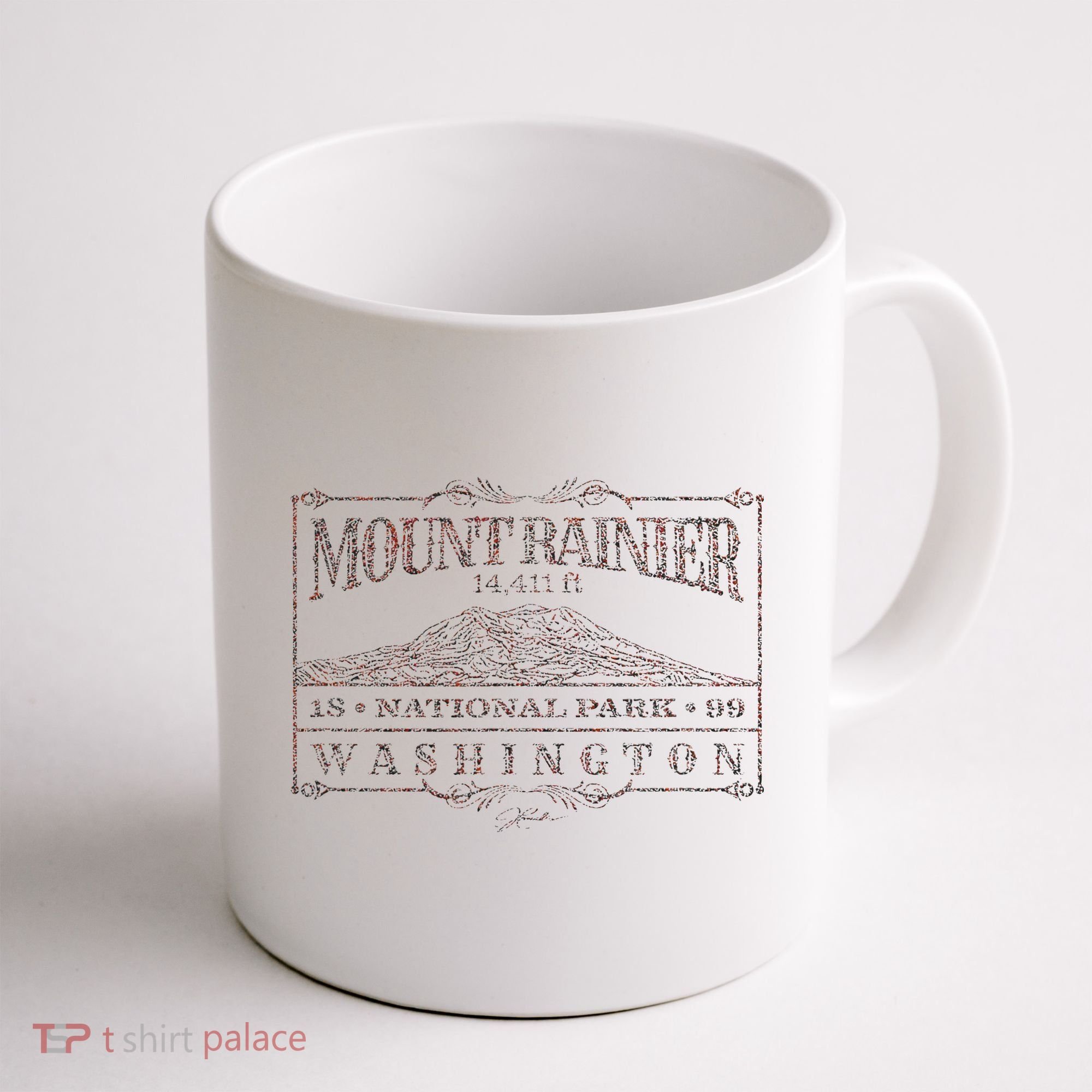 Mount Rainier National Park Coffee Mug