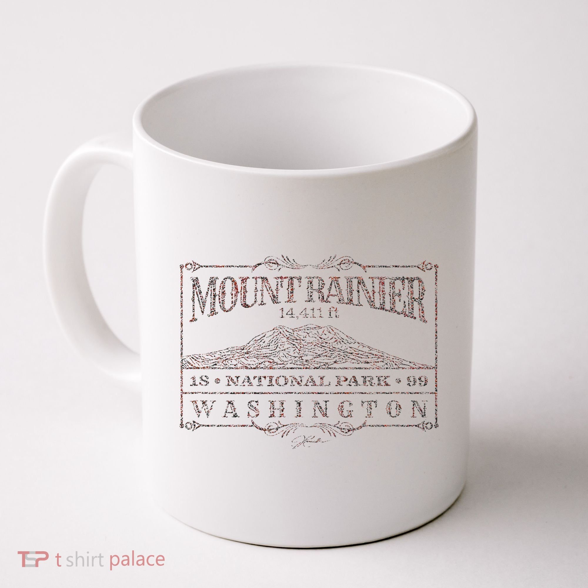 Mount Rainier National Park Coffee Mug