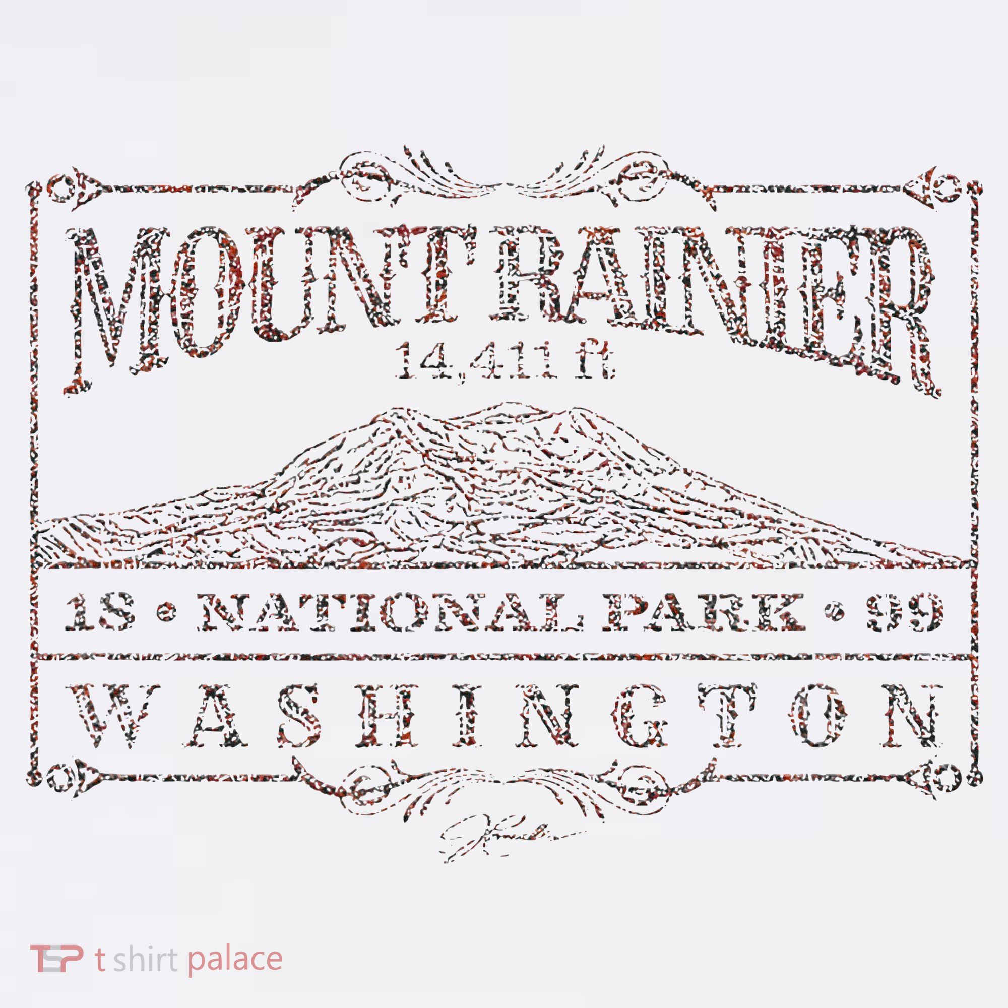 Mount Rainier National Park Pajama Set