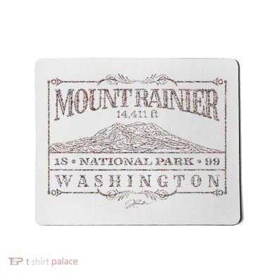 Mount Rainier National Park Mousepad