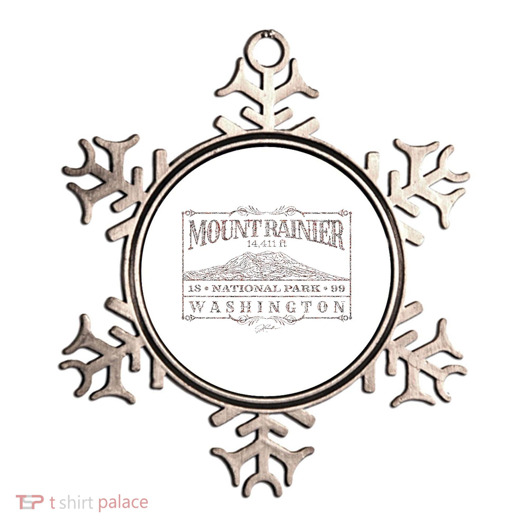 Mount Rainier National Park Ornament