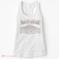 Mount Rainier National Park Women's Tank Top thumb 0