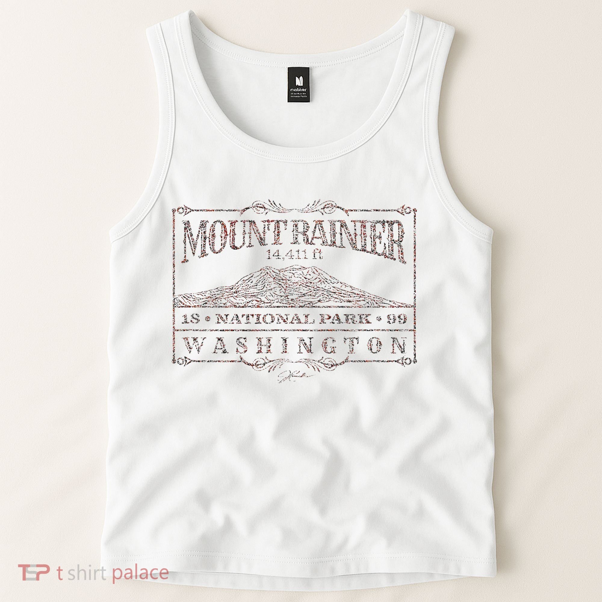 Mount Rainier National Park Tank Top