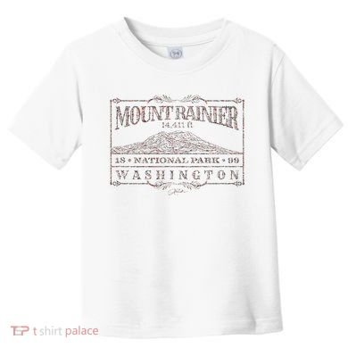 Mount Rainier National Park Toddler T-Shirt