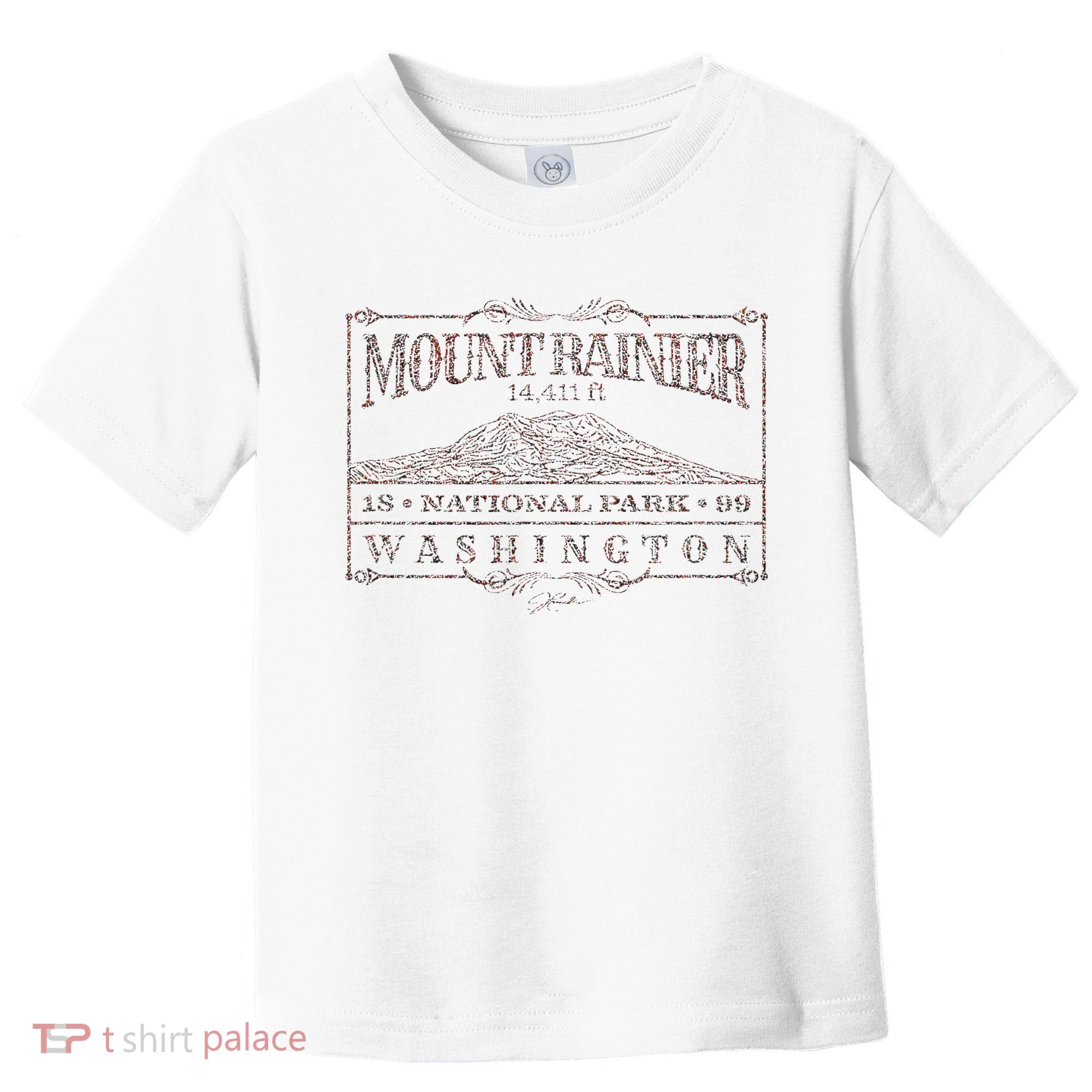 Mount Rainier National Park Toddler T-Shirt