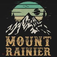 Mount Rainier National Park Merchandise Hiking Mt Rainier Women's Hoodie thumb 2