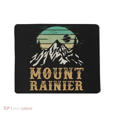 Mount Rainier National Park Merchandise Hiking Mt Rainier Mousepad