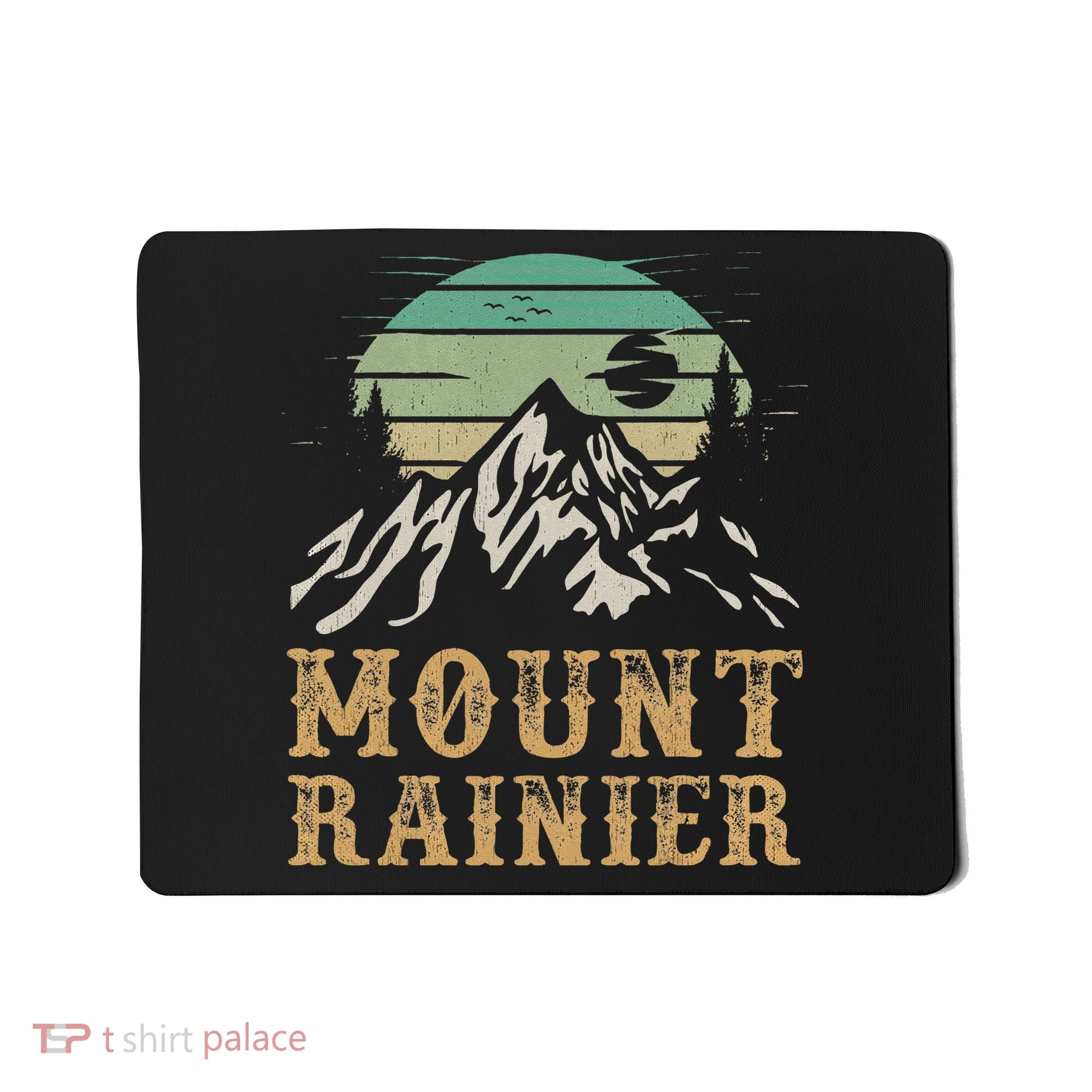 Mount Rainier National Park Merchandise Hiking Mt Rainier Mousepad