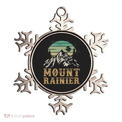 Mount Rainier National Park Merchandise Hiking Mt Rainier Ornament