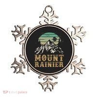 Mount Rainier National Park Merchandise Hiking Mt Rainier Ornament thumb 0