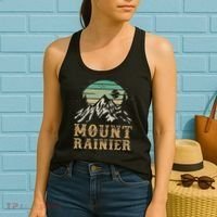 Mount Rainier National Park Merchandise Hiking Mt Rainier Women's Tank Top thumb 2