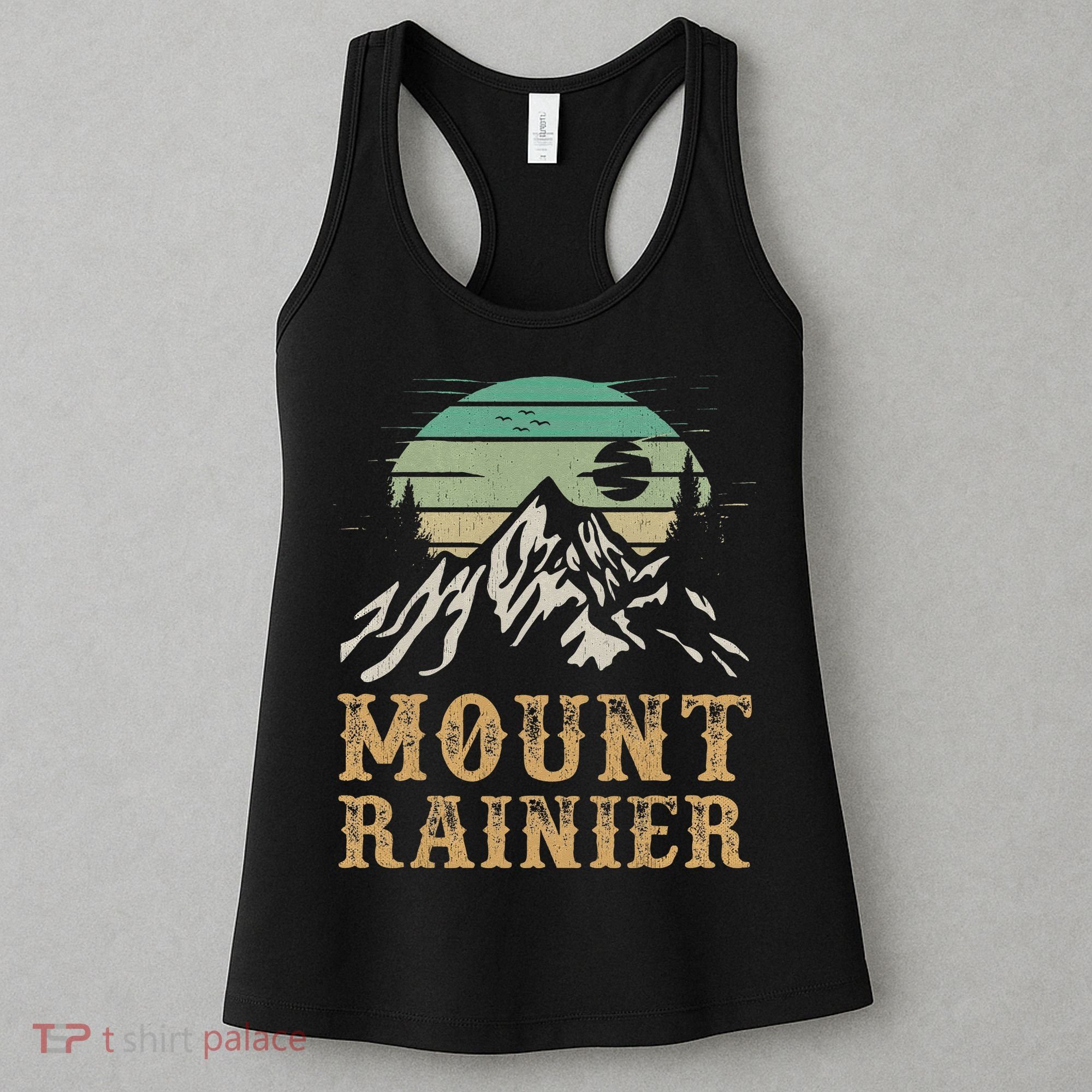 Mount Rainier National Park Merchandise Hiking Mt Rainier Women's Tank Top