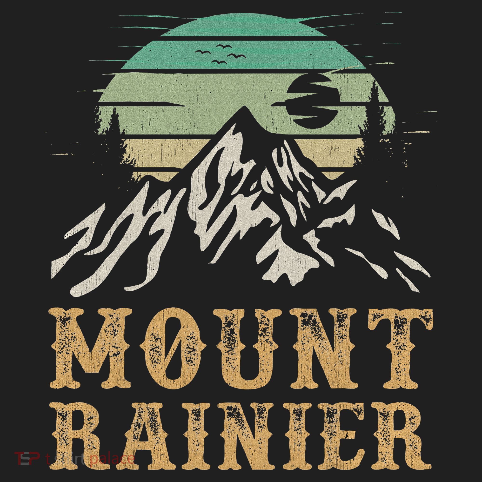Mount Rainier National Park Merchandise Hiking Mt Rainier Hat